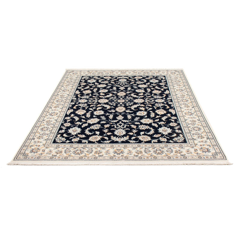 Tapis persan - Nain - Premium - 205 x 148 cm - bleu foncé