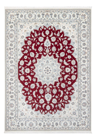 Tapis de Nain - 6La Tapis 147x206cm - Tapis persan - rouge