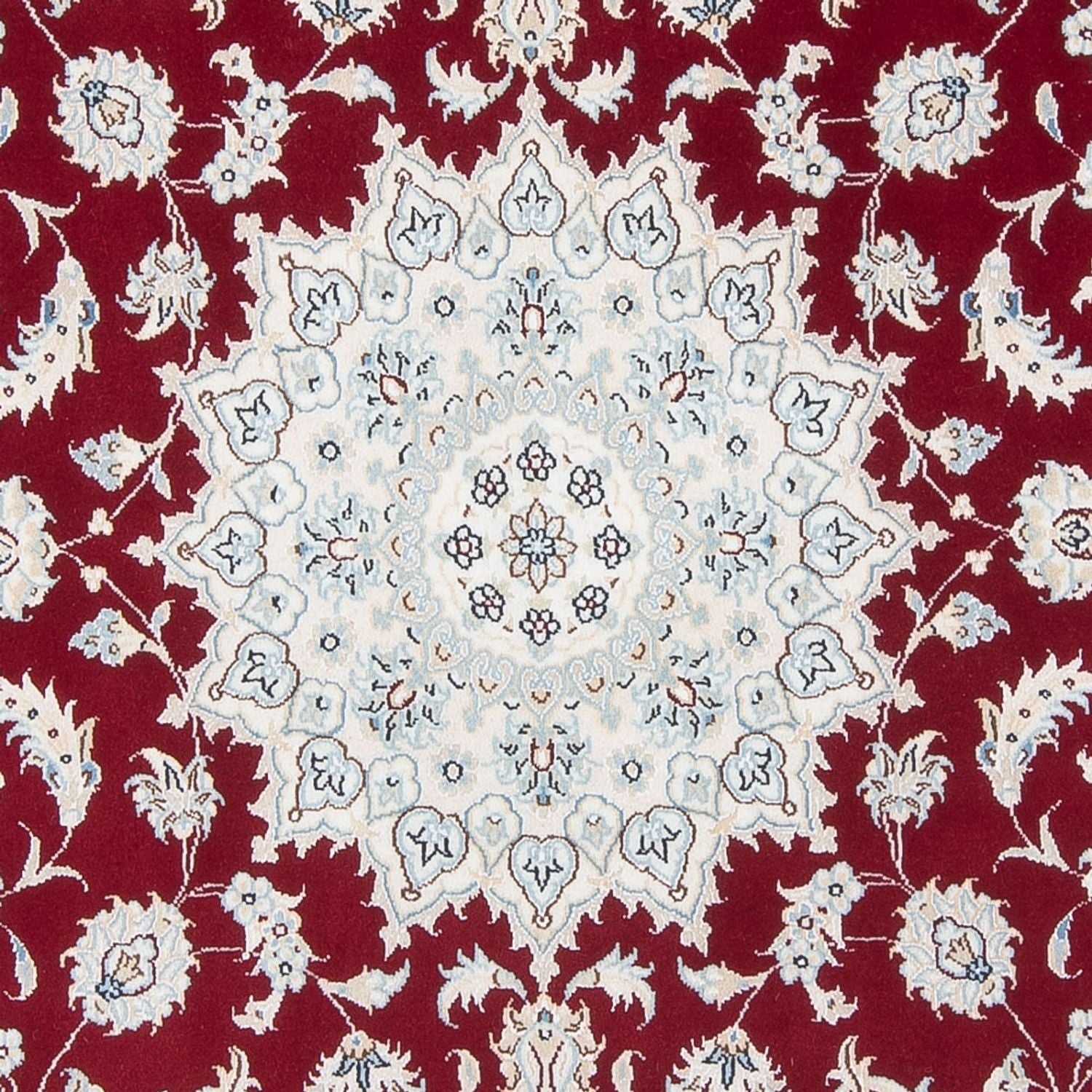 Tapis persan - Nain - Premium - 206 x 147 cm - rouge