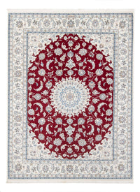 Tapis persan - Nain - Premium - 194 x 148 cm - rouge