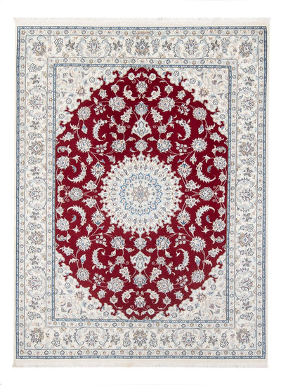 Tapis de Nain - 6La Tapis 148x194cm - Tapis persan - rouge