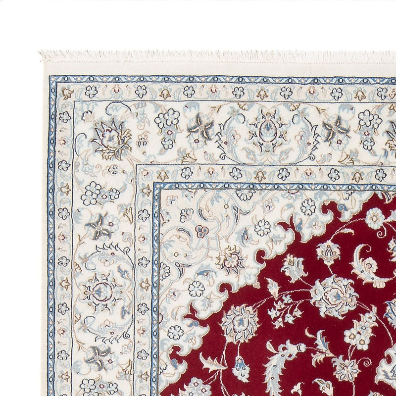 Tapis persan - Nain - Premium - 194 x 148 cm - rouge