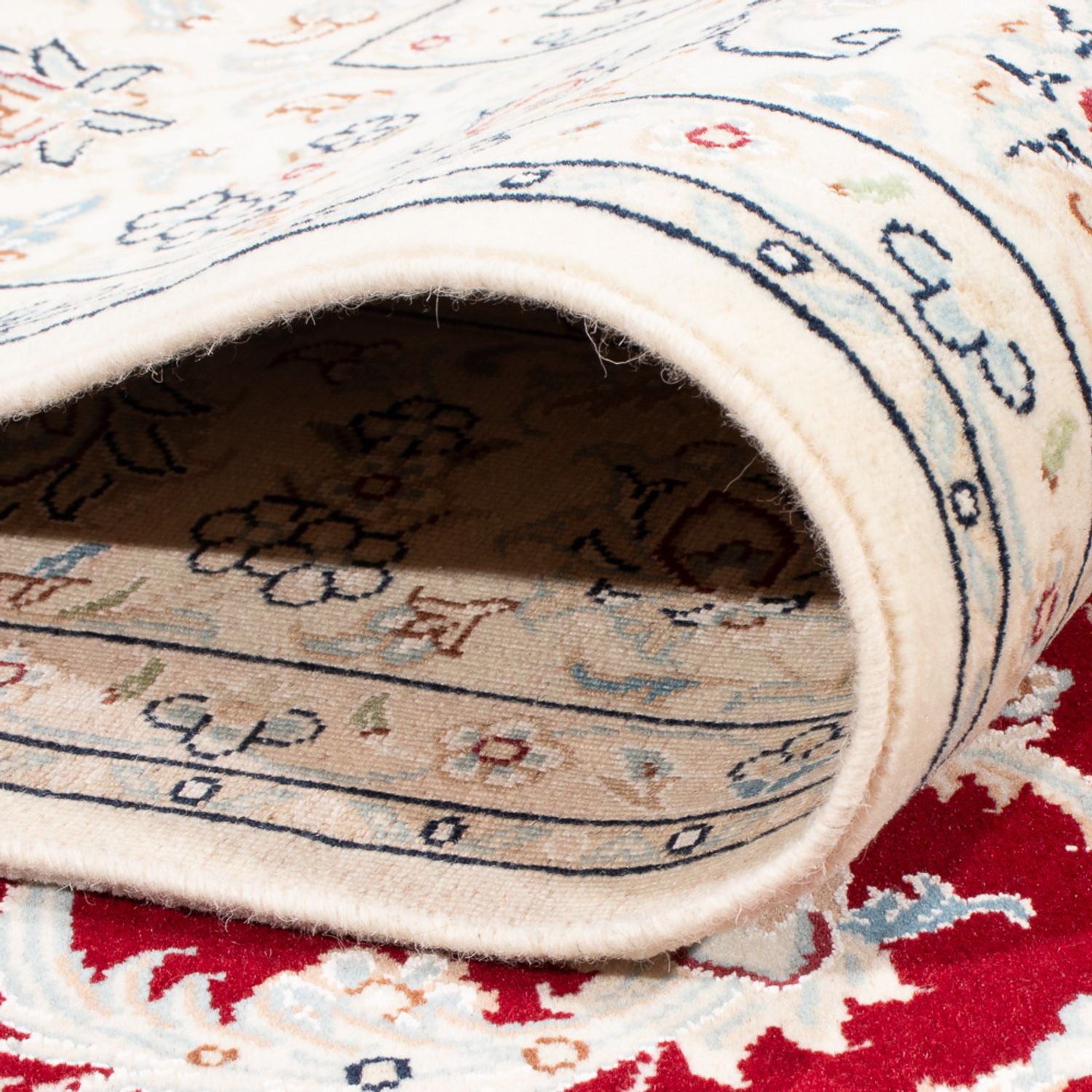Tapis persan - Nain - Premium - 202 x 150 cm - rouge