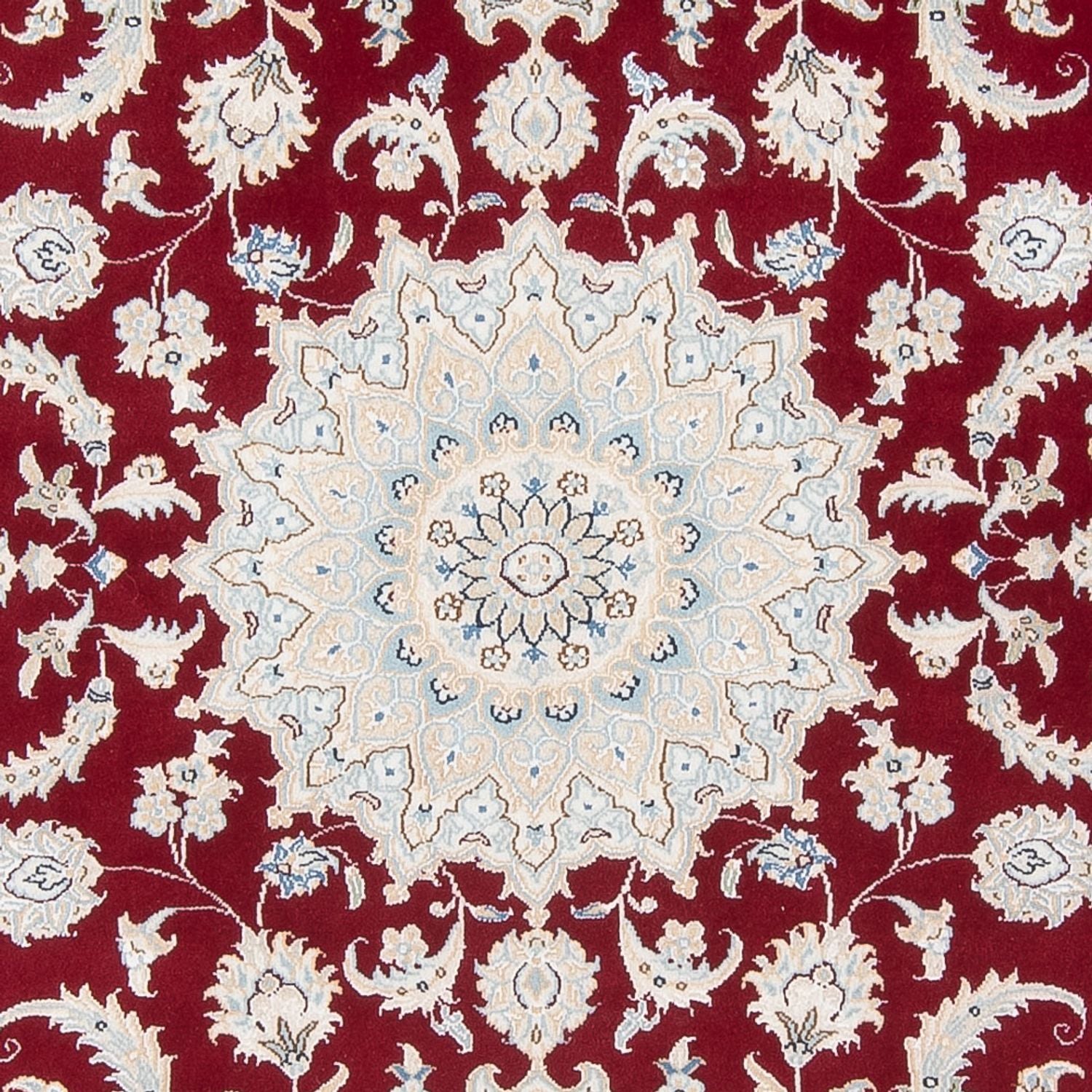Tapis persan - Nain - Premium - 200 x 150 cm - rouge