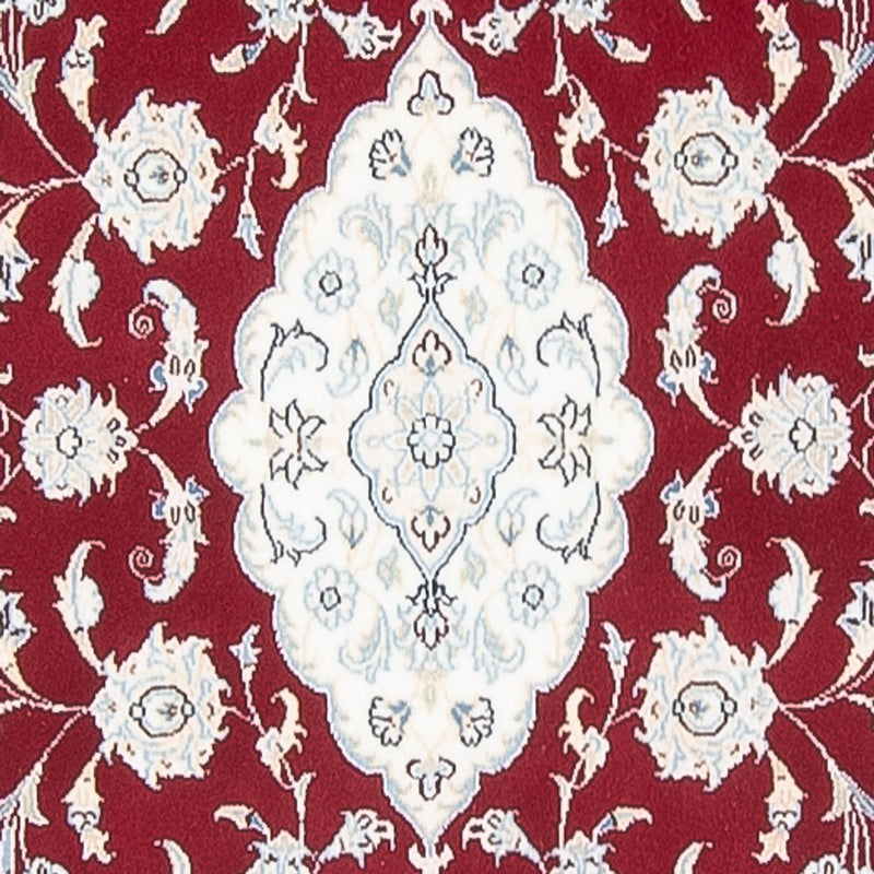 Tapis de couloir Tapis persan - Nain - Premium - 350 x 86 cm - rouge