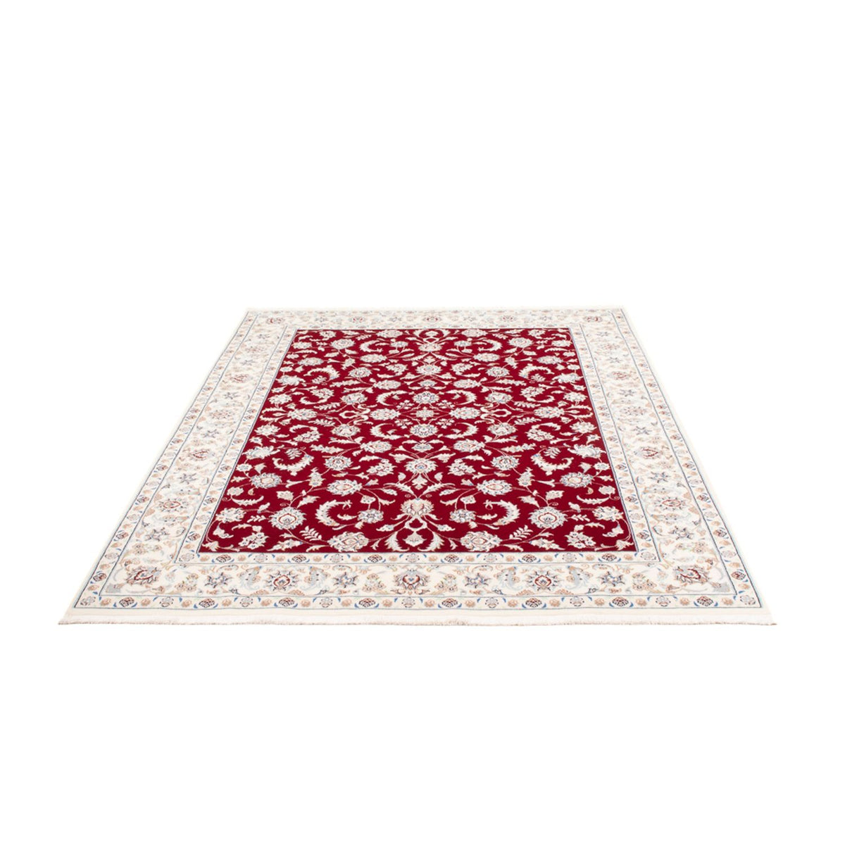 Tapis persan - Nain - 236 x 169 cm - rouge