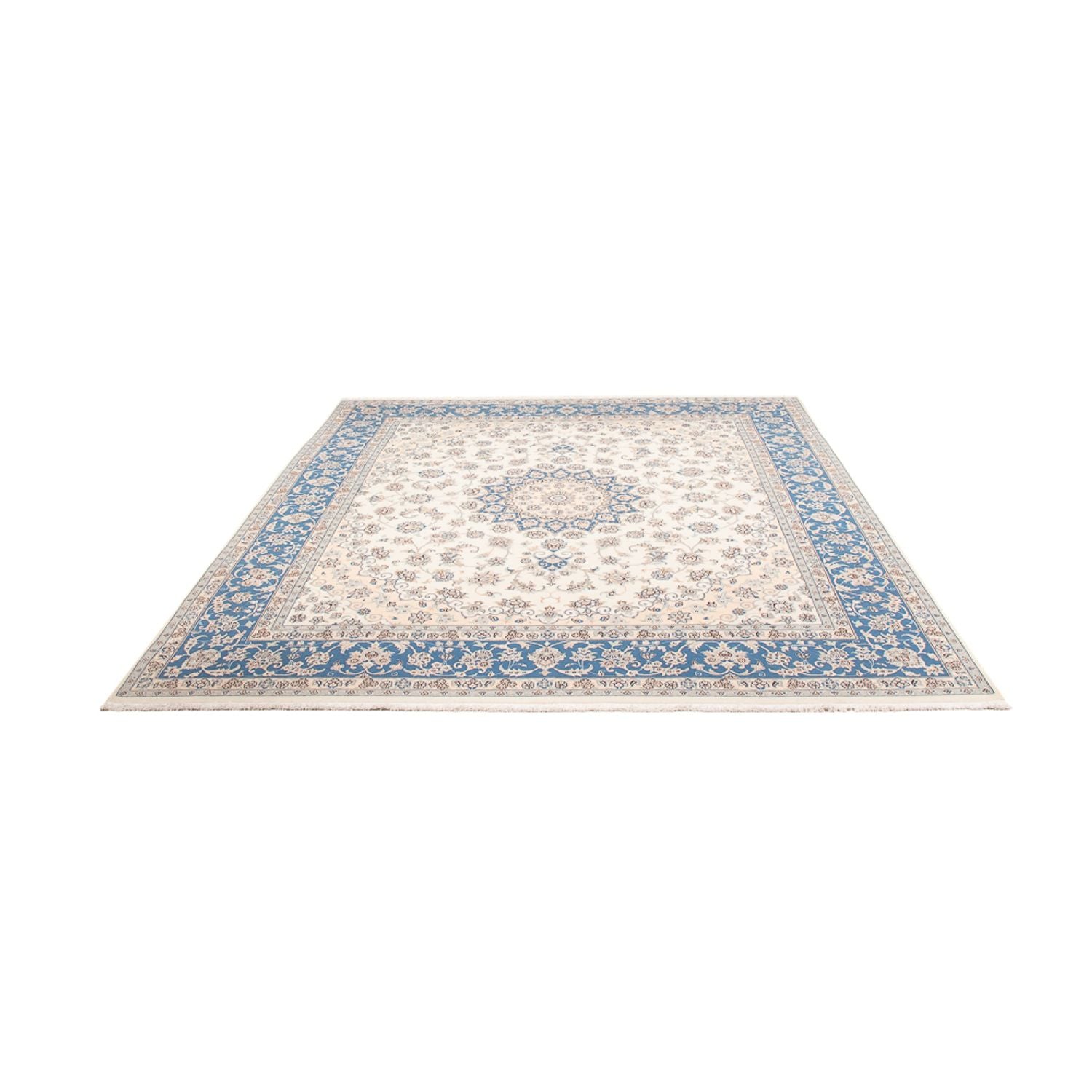 Tapis persan - Nain - 260 x 226 cm - crème