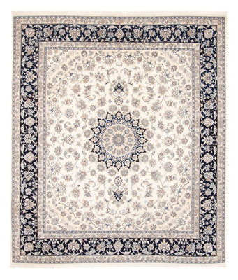 Tapis persan - Nain - 265 x 225 cm - crème
