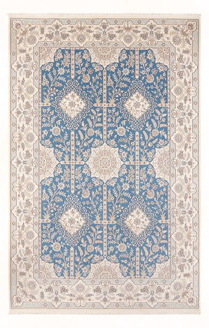 Tapis persan - Nain - Premium - 298 x 200 cm - bleu clair