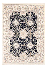 Tapis persan - Nain - 233 x 170 cm - bleu foncé
