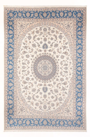 Tapis persan - Nain - Premium - 353 x 248 cm - crème