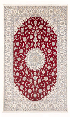 Tapis persan - Nain - Premium - 300 x 200 cm - rouge