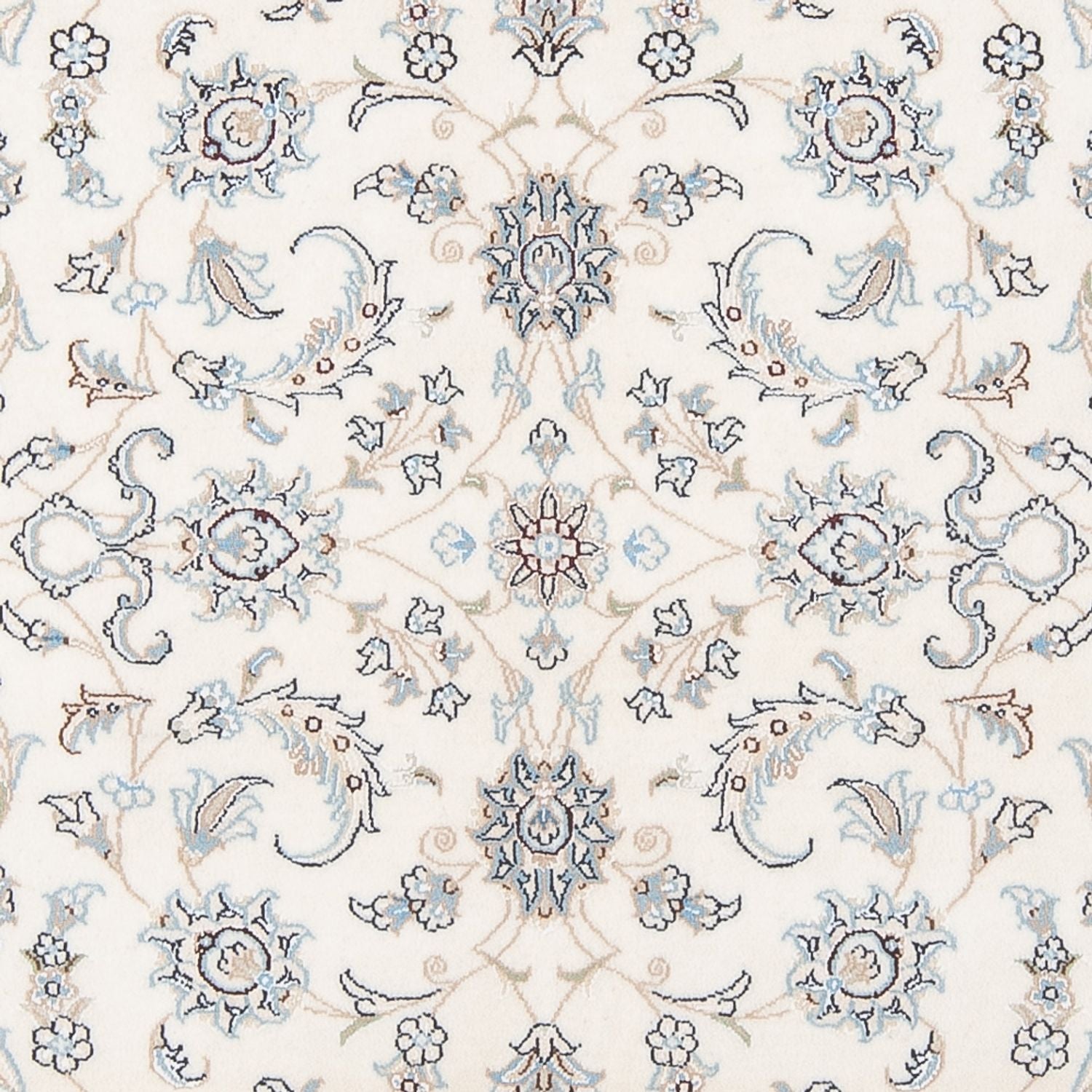 Tapis persan - Nain - Premium - 198 x 150 cm - crème