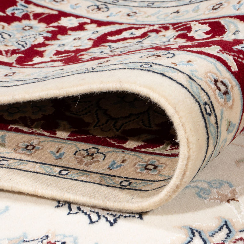 Tapis persan - Nain - Premium - 198 x 150 cm - crème