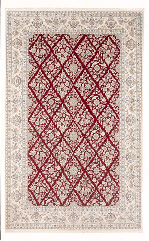 Tapis persan - Nain - Premium - 292 x 198 cm - rouge