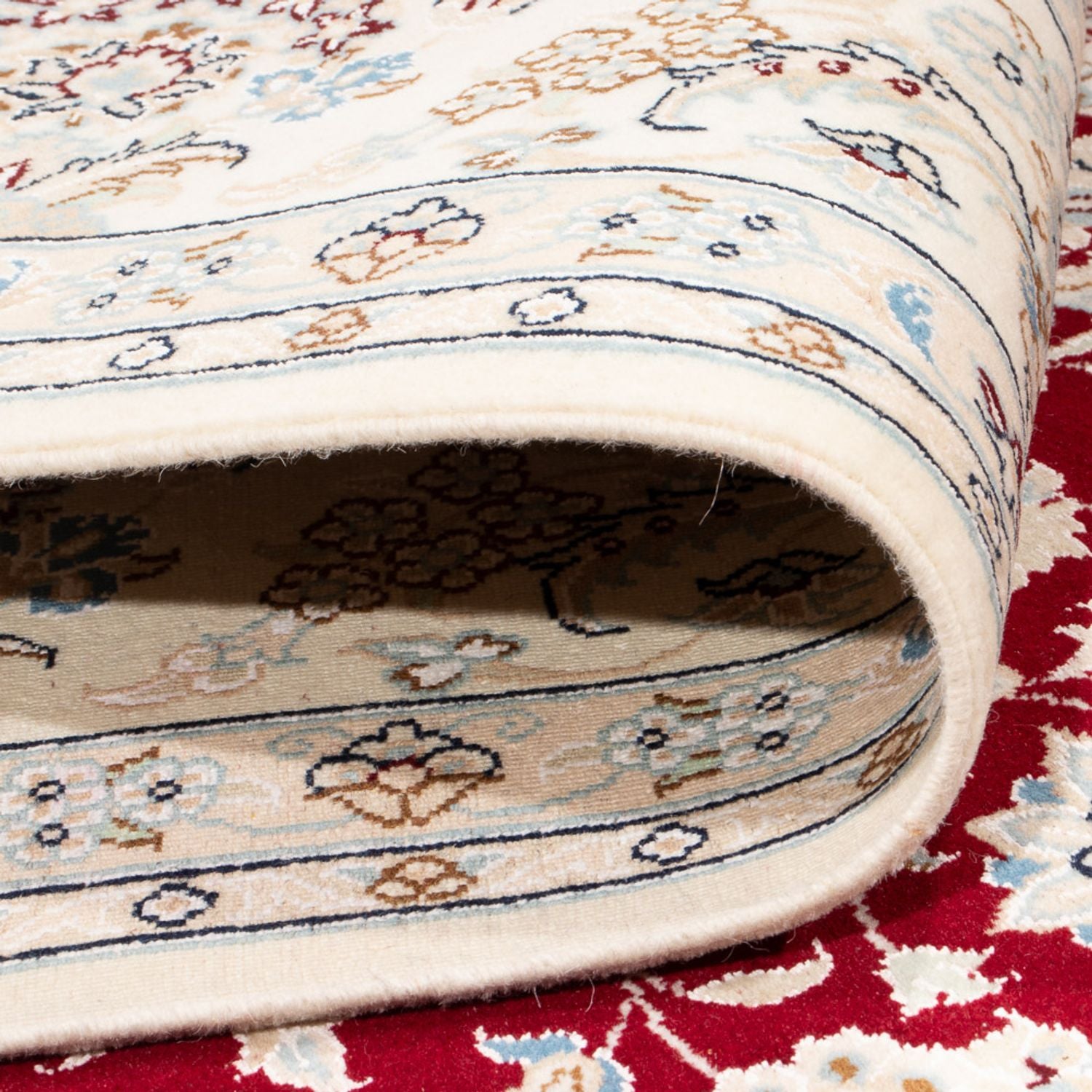 Tapis persan - Nain - Premium - 292 x 198 cm - rouge