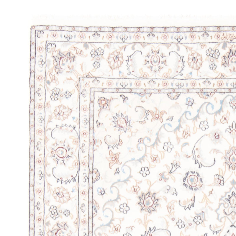 Tapis persan - Nain - Royal - 202 x 149 cm - crème