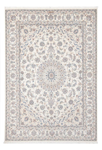 Tapis persan - Nain - Premium - 206 x 150 cm - crème