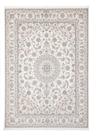 Tapis persan - Nain - Premium - 206 x 150 cm - crème