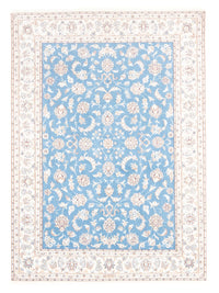 Tapis persan - Nain - Royal - 210 x 149 cm - bleu clair