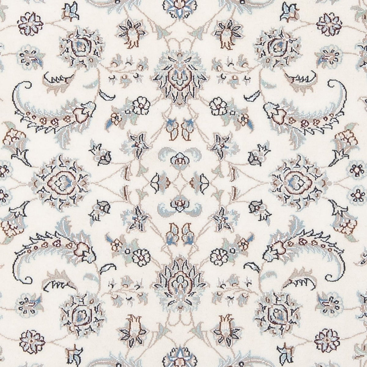 Tapis persan - Nain - Premium - 197 x 148 cm - crème