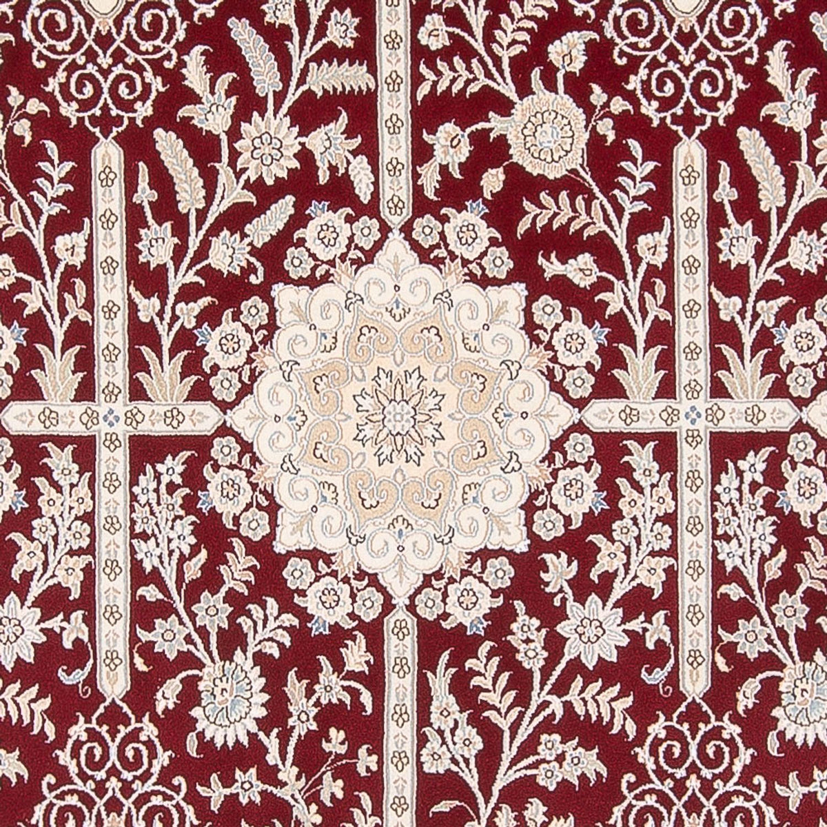 Tapis persan - Nain - Premium - 303 x 197 cm - rouge