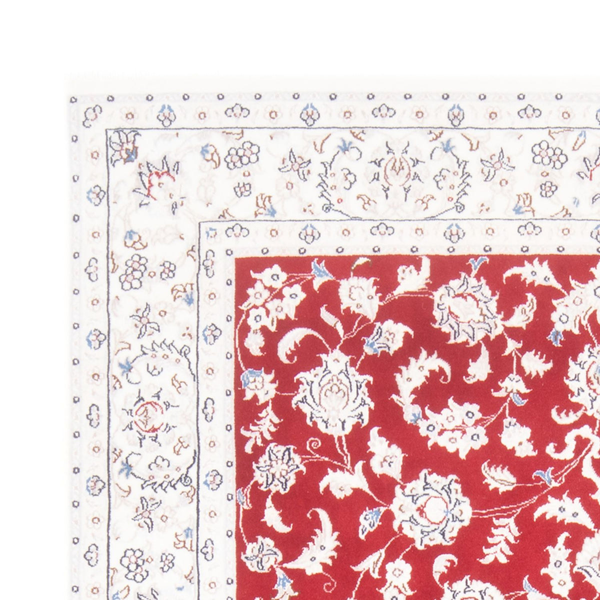 Tapis persan - Nain - Royal - 200 x 150 cm - rouge