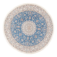Tapis persan - Nain - Premium ronde  - 154 x 151 cm - bleu