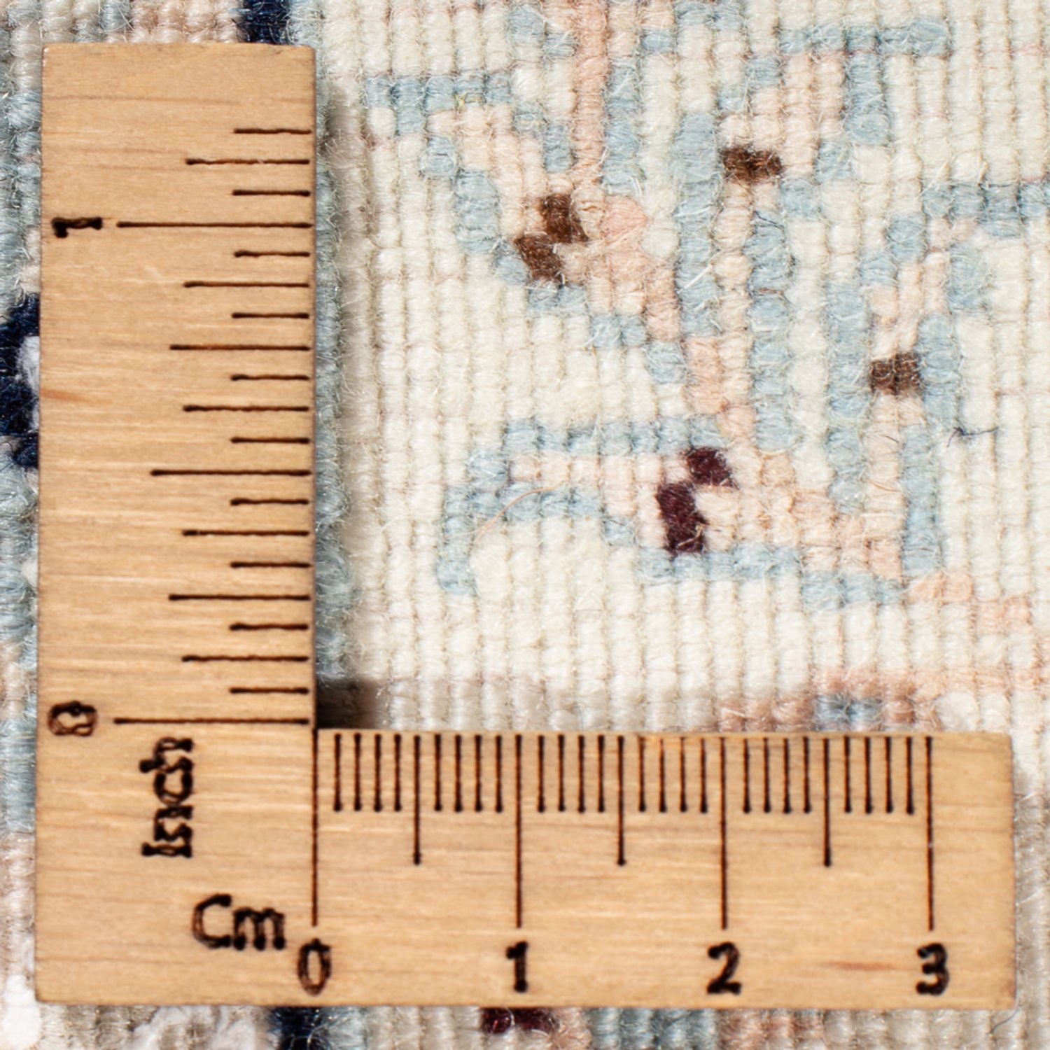 Tapis de couloir Tapis persan - Nain - Premium - 296 x 80 cm - bleu foncé