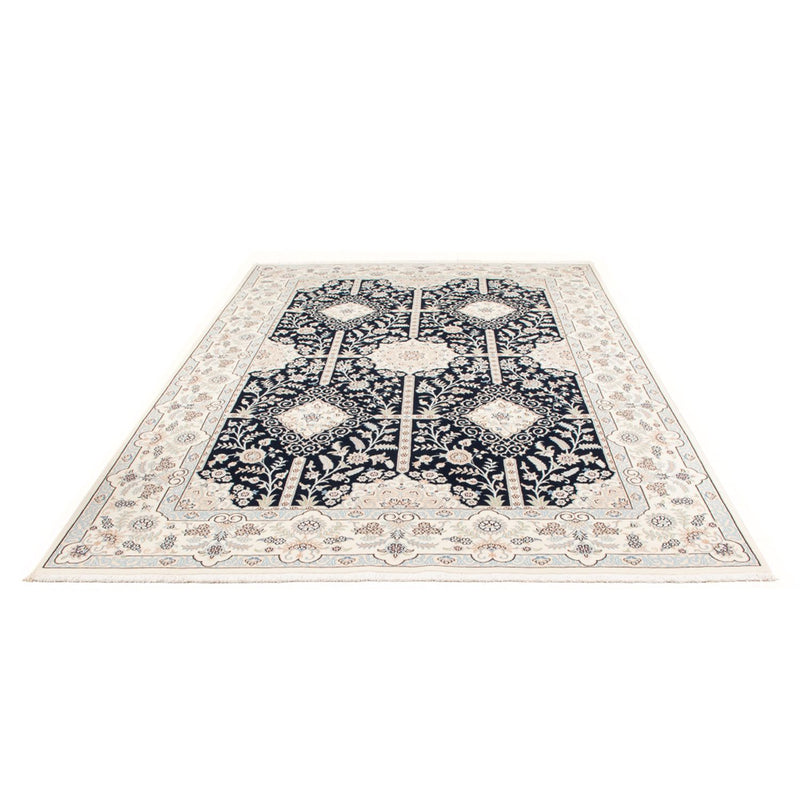Tapis persan - Nain - Premium - 295 x 200 cm - bleu foncé