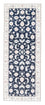Tapis de couloir Tapis persan - Nain - Royal - 198 x 81 cm - bleu foncé