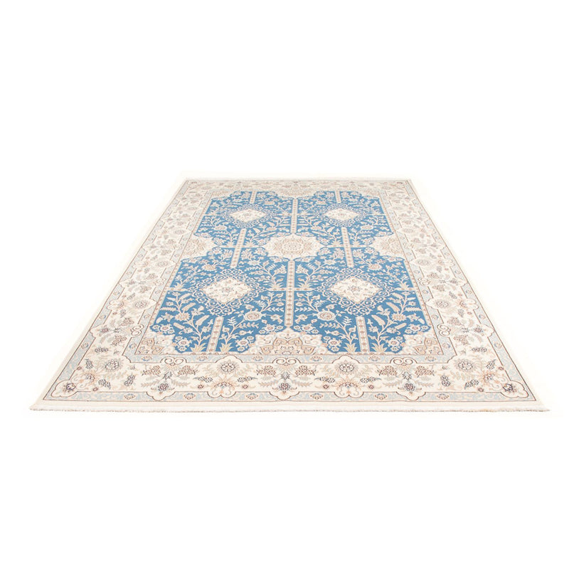 Tapis persan - Nain - Premium - 300 x 198 cm - bleu clair