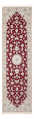 Tapis de couloir Tapis persan - Nain - Premium - 248 x 82 cm - rouge