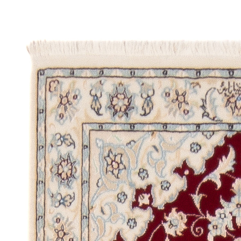 Tapis de couloir Tapis persan - Nain - Premium - 248 x 82 cm - rouge