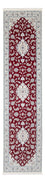 Tapis de couloir Tapis persan - Nain - Premium - 298 x 80 cm - rouge