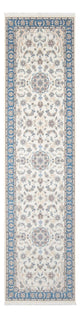 Tapis de couloir Tapis persan - Nain - Premium - 305 x 82 cm - crème