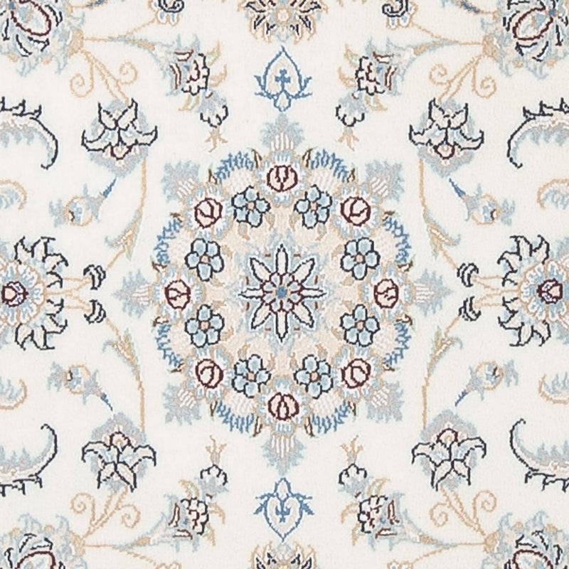 Tapis de couloir Tapis persan - Nain - Premium - 305 x 82 cm - crème