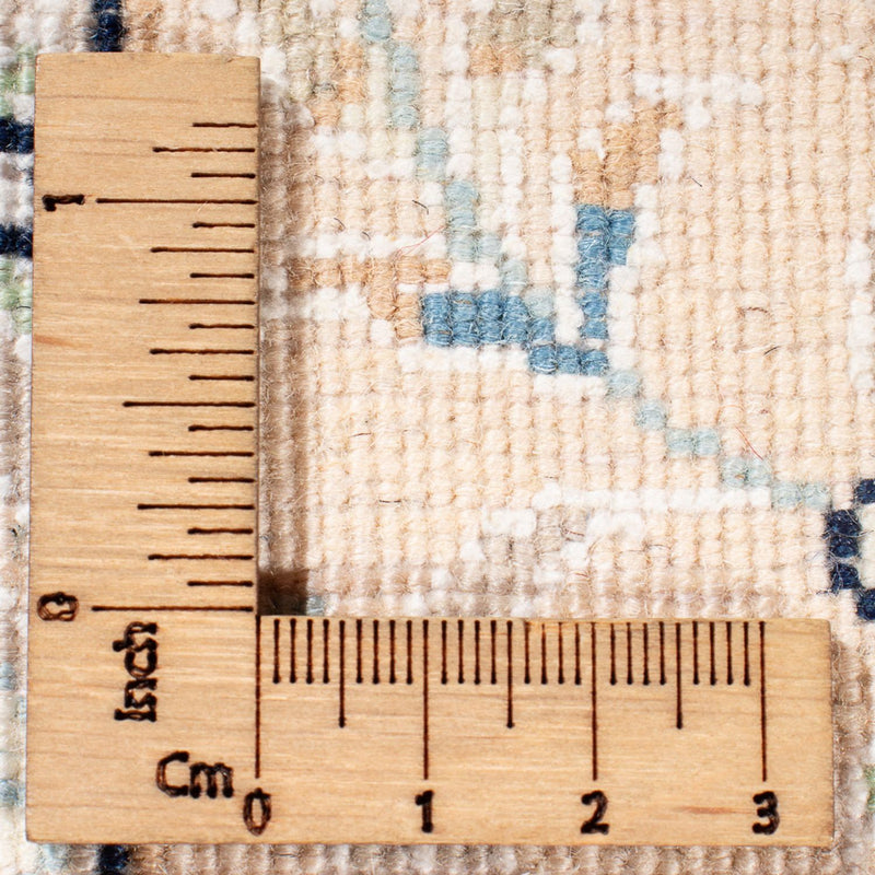 Tapis de couloir Tapis persan - Nain - Premium - 305 x 82 cm - crème