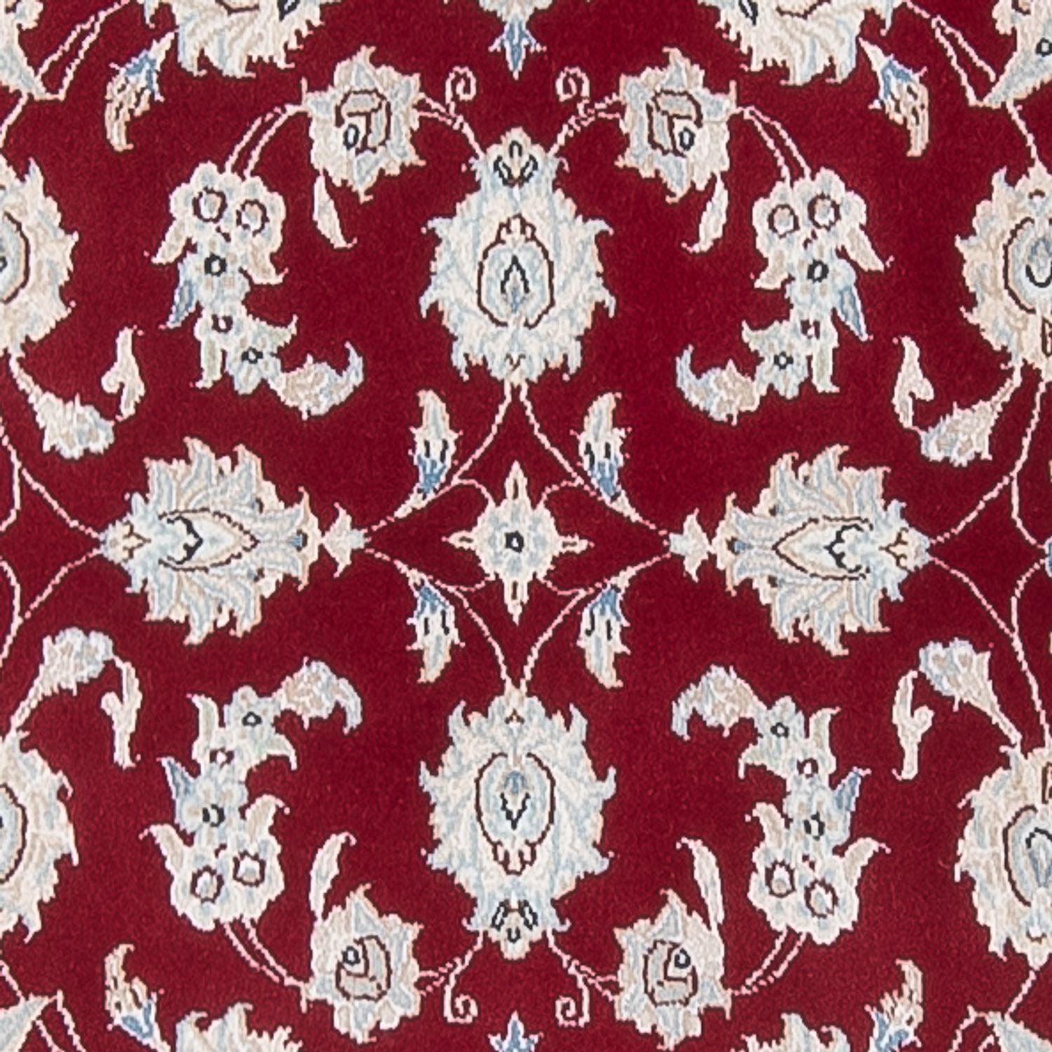 Tapis de couloir Tapis persan - Nain - Premium - 292 x 80 cm - rouge