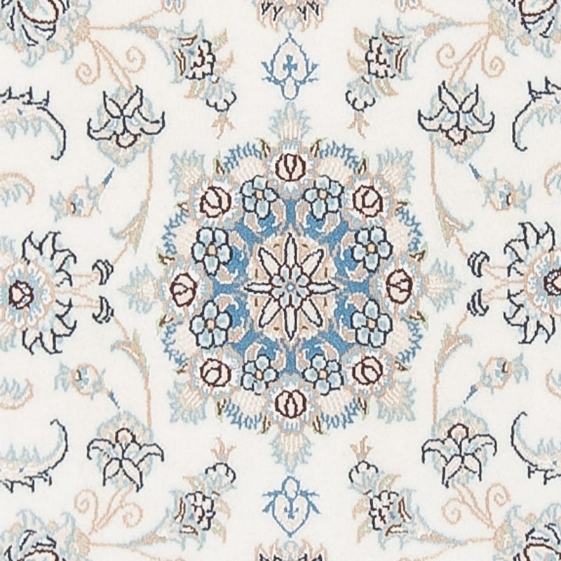 Tapis de couloir Tapis persan - Nain - Premium - 288 x 80 cm - crème