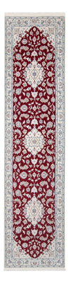 Tapis de couloir Tapis persan - Nain - Premium - 300 x 82 cm - rouge