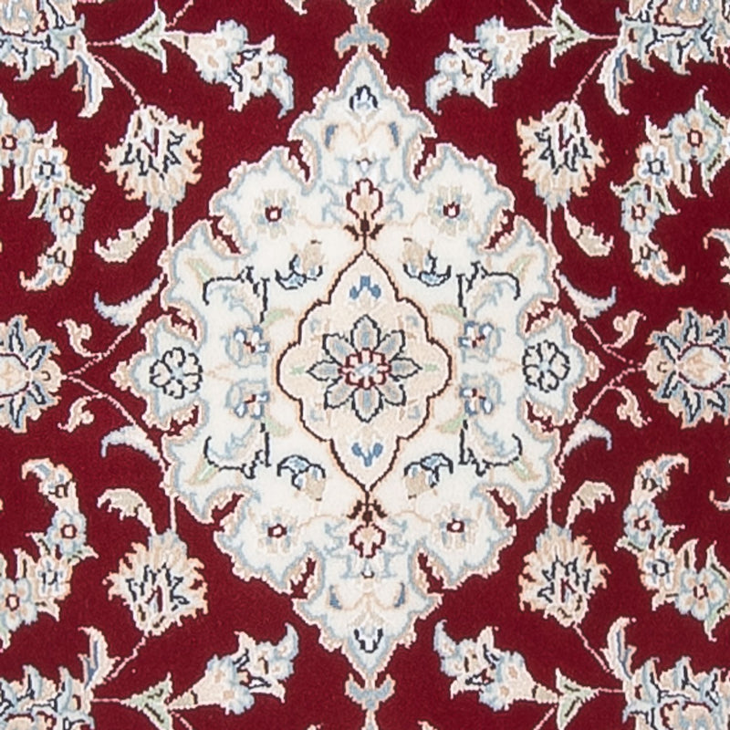 Tapis de couloir Tapis persan - Nain - Premium - 300 x 82 cm - rouge