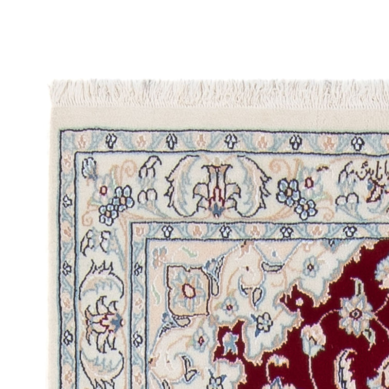 Tapis de couloir Tapis persan - Nain - Premium - 300 x 82 cm - rouge