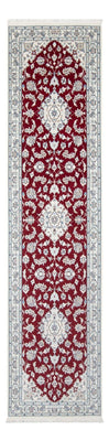 Tapis de couloir Tapis persan - Nain - Premium - 290 x 80 cm - rouge