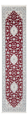 Tapis de couloir Tapis persan - Nain - Premium - 298 x 82 cm - rouge