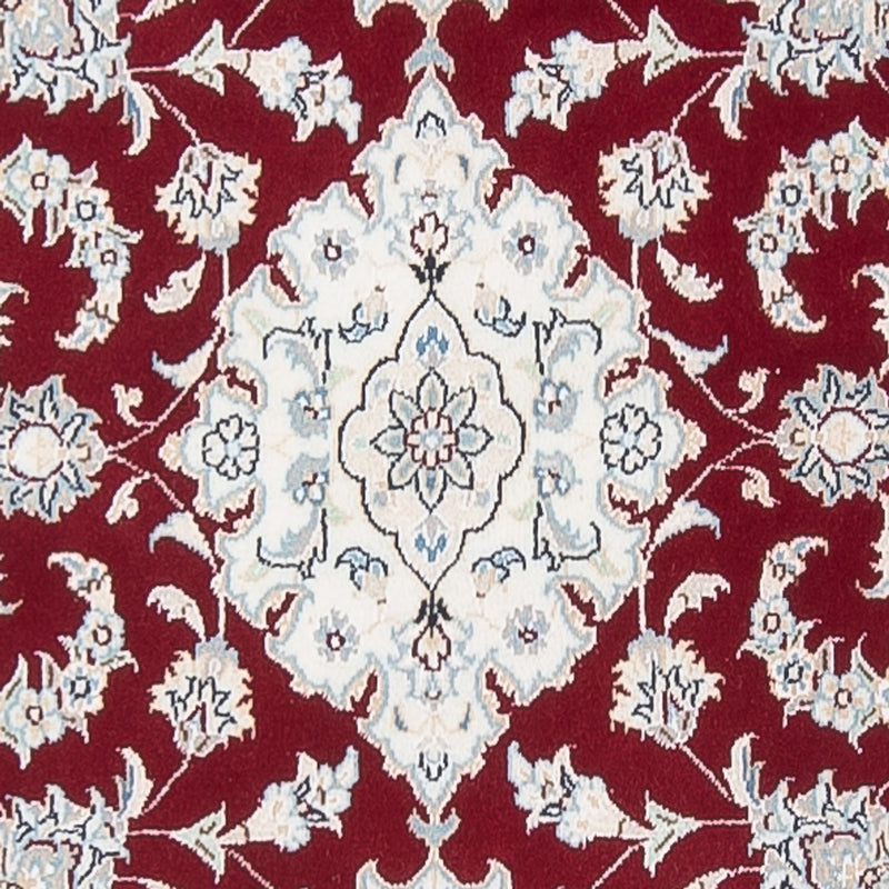 Tapis de couloir Tapis persan - Nain - Premium - 298 x 82 cm - rouge