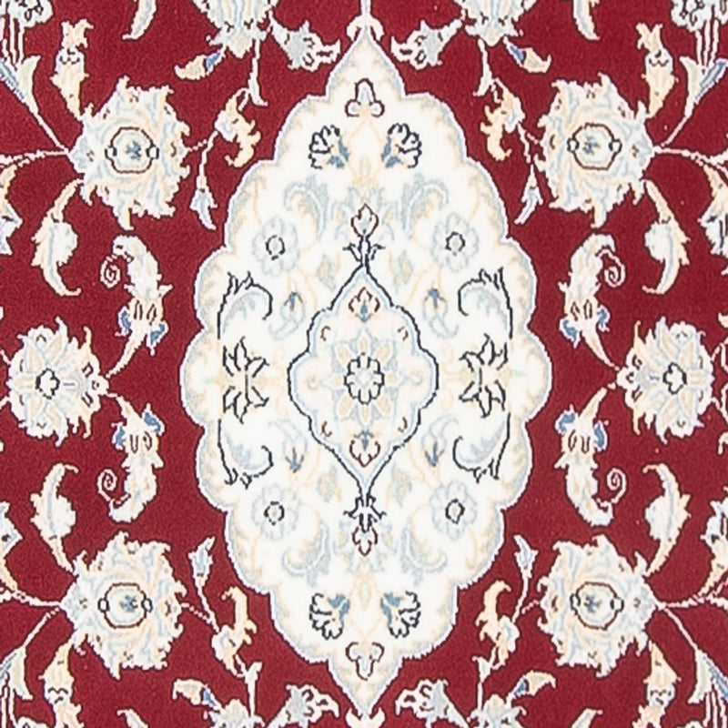 Tapis de couloir Tapis persan - Nain - Premium - 346 x 84 cm - rouge
