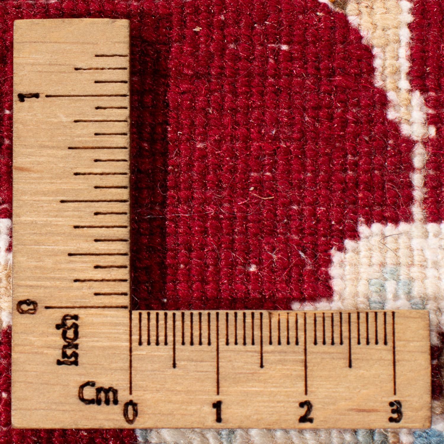 Tapis de couloir Tapis persan - Nain - Premium - 346 x 84 cm - rouge