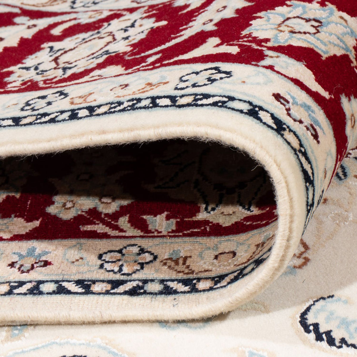 Tapis persan - Nain - Premium - 193 x 150 cm - crème