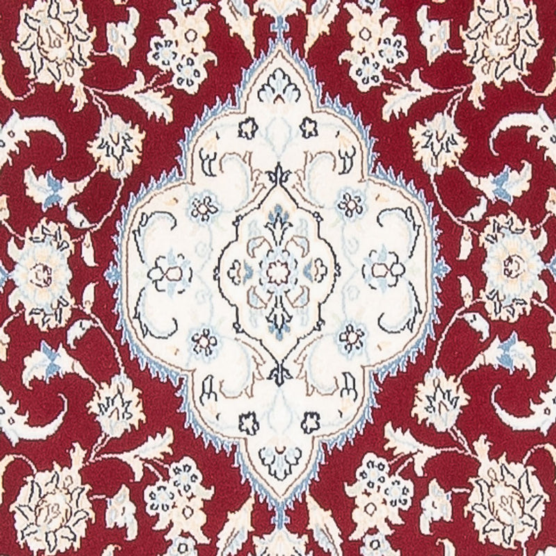 Tapis de couloir Tapis persan - Nain - Premium - 382 x 89 cm - rouge